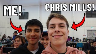 I SPENT 5 DAYS with the UK’s FASTEST Rubik’s Cube Solver CHRIS MILLS Lyttelton Spring 2023 VLOG [upl. by Romeu]