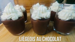 LIÉGEOIS AU CHOCOLAT ‼️ DESSERT RAMADAN 2023 ✨🌙 [upl. by Artcele20]