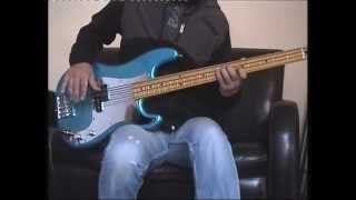 Iron Maiden  Hallowed Be Thy Name Bass cover [upl. by Brent]