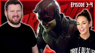 My wife watches DAREDEVIL for the FIRST time  Season 3 Episodes 34 [upl. by Anelrihs]