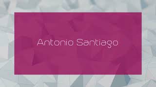 Antonio Santiago  appearance [upl. by Aay]