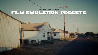 Film Emulation Presets and Profiles for Lightroom [upl. by Etnaed]