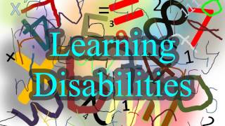 Learning Disabilities  Dysgraphia Dyslexia Dyscalculia [upl. by Maribeth]