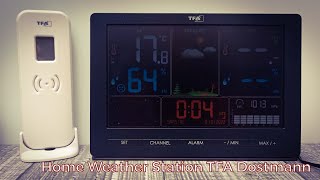 Home Weather Station TFA Dostmann ⏰🌡️ [upl. by Sylvan133]