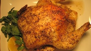 ROASTED CHICKEN ROTISSERIE  How to ROAST A WHOLE CHICKEN Recipe [upl. by Vernen13]