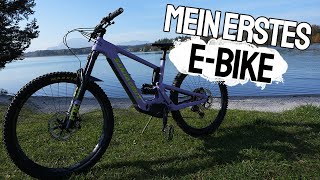 Mein erstes Mal auf einem EBike  NEW BIKE DAY  Santa Cruz Bullit CC XT EBike  Bike and Ride [upl. by Hannis]