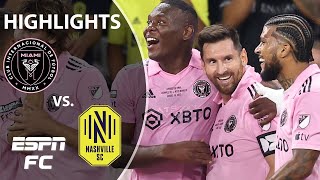 🚨 LIONEL MESSI amp INTER MIAMI WIN LEAGUES CUP 🚨  Full Game Highlights [upl. by Searle]