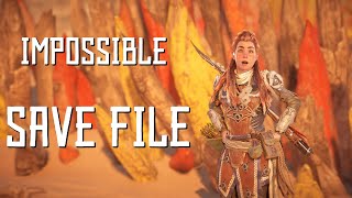 IMPOSSIBLE Save File In Horizon Forbidden West [upl. by Nitsyrk]