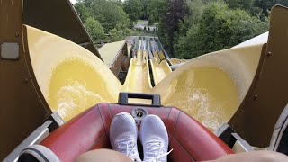 Onride SchlauchbootWasserrutsche im Freizeitpark Kettler Hof 2021  Haltern [upl. by Aihsirt136]