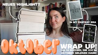 ich hab im oktober 14 bücher gelesen 🤩 [upl. by Hanafee263]