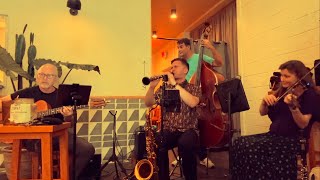 Minor Swing by Django Reinhardt performed by Bonaventure Quartet [upl. by Eizdnil]