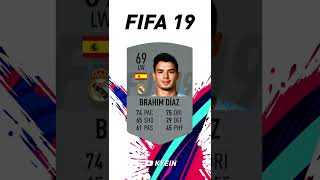 Brahim Díaz  FIFA Evolution FIFA 17  FIFA 22 [upl. by Iturk]