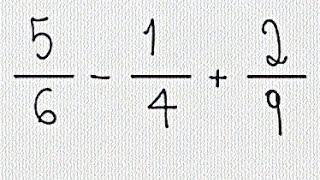 ADIÇÃO E SUBTRAÇÃO DE FRAÇÕES  6° ANO [upl. by Farand]