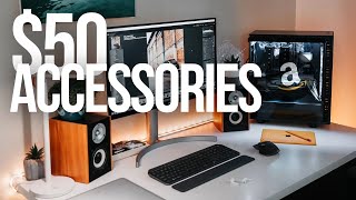 5 BUDGET MustHave Desk Accessories for Your Perfect Setup 2024 [upl. by Ahsad36]