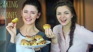 Baking Fun With Loepsie IRISH SCONES [upl. by Marigolde]