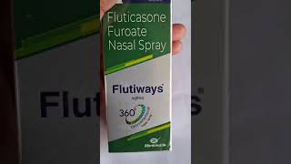 FLUTIWAYS NASAL SPRAY  USES SIDE EFFECTS AND BENEFITS  MEDICIN [upl. by Sucramrej418]