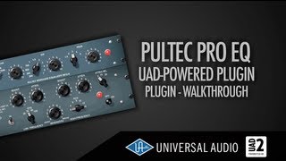 UAD  Pultec Pro Equalizer Explained complete walkthrough [upl. by Atsirak]