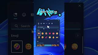 How to Use Builtin Emojis and GIFs in Windows 11  Quick Tutorialquot [upl. by Ala187]