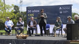 Intendente Metediera participó del aniversario del Centro Regional Sur de la Facultad de Agronomía [upl. by Tnattirb609]