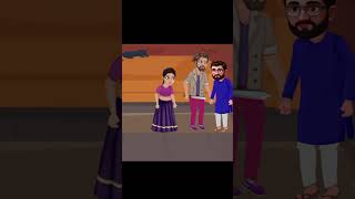 Beti Ny Papa Ko Bacha Liya 😯 guliguli shorts kidsvideo cartoon [upl. by Amo]