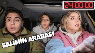 24 SAAT ARABA DA KALDIK SON ÇIKAN KAZANIR SALİMİN ARABASINDAN [upl. by Asher]