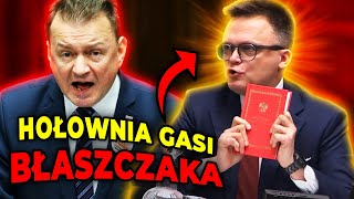 Hołownia odpowiada na atak Błaszczaka i cytuje Konstytucję [upl. by Thayne]