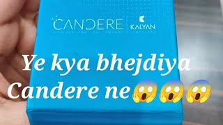 Candere by Kalyan jewellers gold unboxing  gold pendant from candere jewellers  review viral [upl. by Rumpf802]