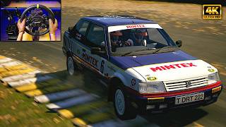 Peugeot 309 GTI  EA Sports WRC  Moza R12 RS V2 Wheel CRP Pedals HGP Shifter HBP Handbrake [upl. by Sacken]