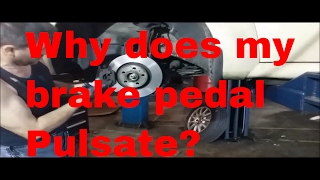 How to fix brake rotor pulsation [upl. by Stronski]