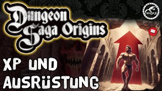 ERFAHRUNGSPUNKTE und AUSRÜSTUNG von Dungeon Saga Origins™ Legendary Edition Deutsches Regelbuch [upl. by Yerbua]