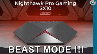 Netgear Nighthawk SX10 Gaming Switch Review [upl. by O'Toole]