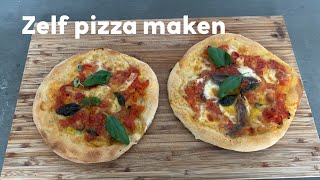 Pizzadeeg maken en beleggen  Samen koken met Allerhande [upl. by Chill]