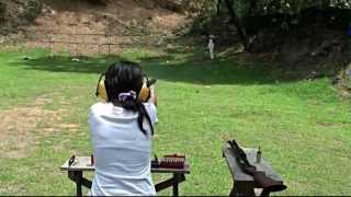 Armscor 45 cal 30 meters [upl. by Emerald32]