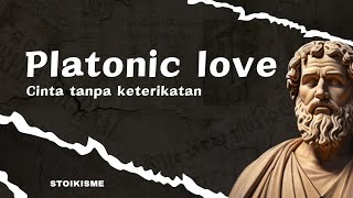 PLATONIC LOVE Mencapai kebahagian melalui hubungan tanpa keterikatan  STOIKISME [upl. by Llenol]