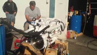 370 Diamond 6BTA Cummins Marine Diesel Engine Start Up for another Happy Customer [upl. by Furiya843]