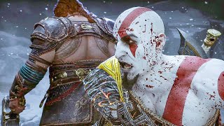 Young Kratos Vs Thor Fight Scene  God of War Ragnarok Valhalla [upl. by Dill]