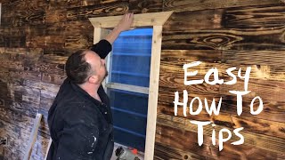 How To Make A Pallet Wood Shiplap Wall Project DIY [upl. by Arie603]