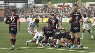 RACING METRO 92  TOULOUSE  Rugby Challenge 3 PCFR [upl. by Sivraj]