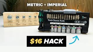 ToolCheck Plus HACK Tackle METRIC  IMPERIAL Bolts with just 3 Sockets [upl. by Bohlin991]