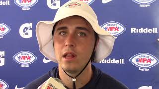 Memphis Seth Henigan at Manning Passing Academy  June 28 2024 [upl. by Gula]