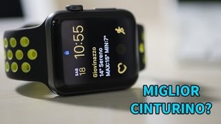 Il MIGLIOR CINTURINO sportivo per Apple Watch [upl. by Gnet415]