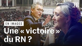 Dans la loi immigration la « préférence nationale » de Marine Le Pen [upl. by Latonia79]