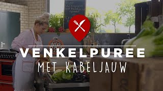 Recept kabeljauw met venkelpuree en pesto [upl. by Jecho779]