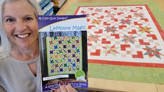 quotLEMOYNE MAGICquot QUILT TUTORIAL AT JORDAN FABRICS [upl. by Aztinad]