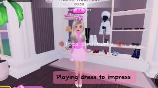 Playing dress impress like and subscribe ☺️ [upl. by Ready738]