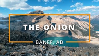 Hiking The Onion  Banff National Park AB [upl. by Lerrud]