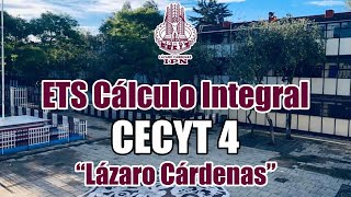 ETS CECYT 4 quotLázaro Cárdenasquot Examen Cálculo Integral [upl. by Aelanej]