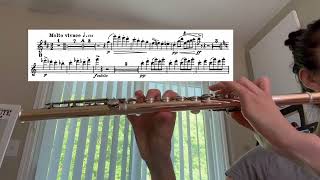 72924 practice log Prokofiev Classical Symphony second flute excerpt [upl. by Ball]