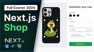 Build a Complete ECommerce Shop with Nextjs 14 Tailwind React  Full Course 2024 [upl. by Wiebmer]