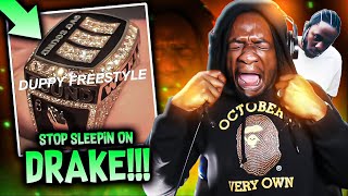 STOP SLEEPIN ON DRAKE quotDuppy Freestylequot REACTION [upl. by Livingstone490]